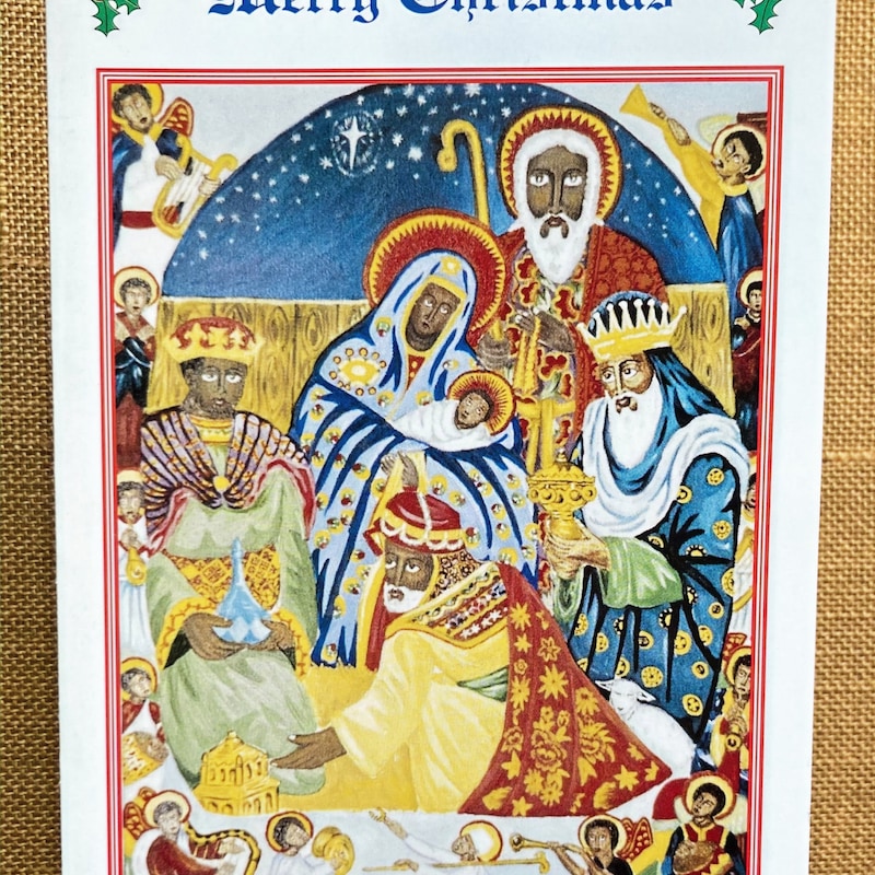 Ethiopian Christmas Cards Etsy