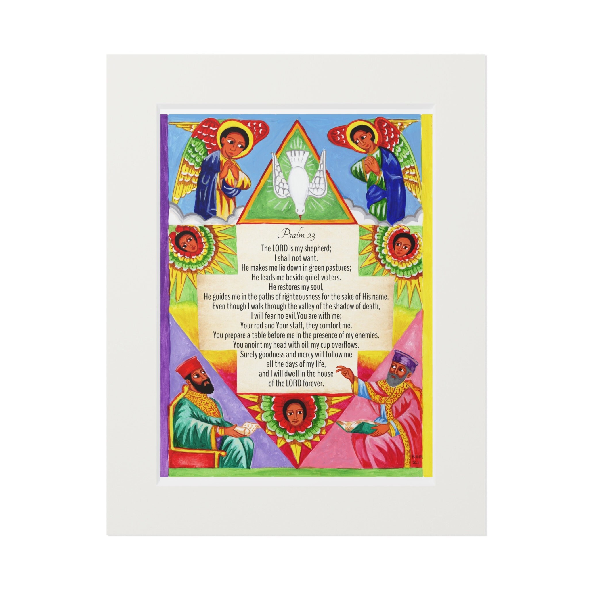 Christian Libbey Glass The Lord is My Shepherd I Shall Not Want Christian Libbey Glass The Lord is My Shepherd I Shall Not Want