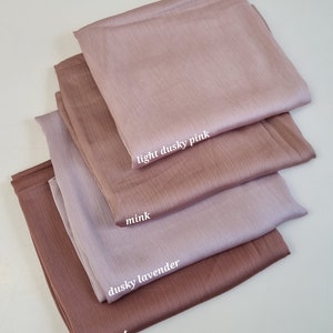 Lush Viscose Silk Scarf: Elegant Wrap, Lightweight Hijab image 2