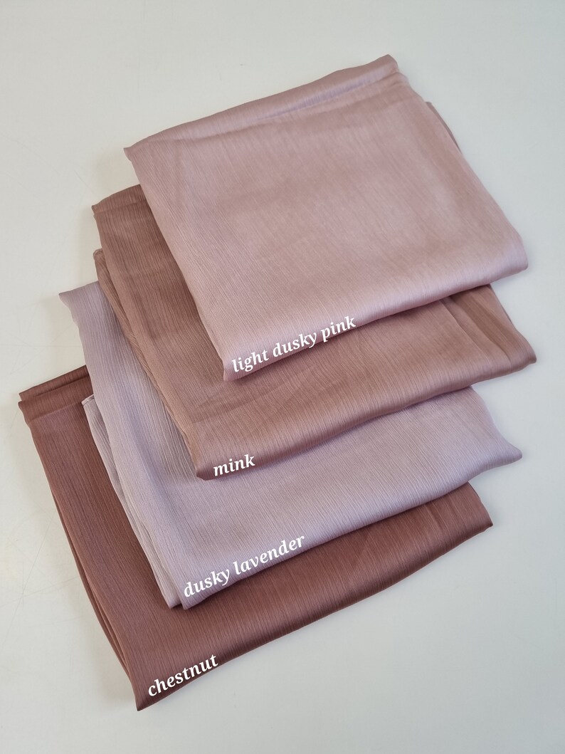 Lush Viscose Silk Scarf: Elegant Wrap, Lightweight Hijab image 2