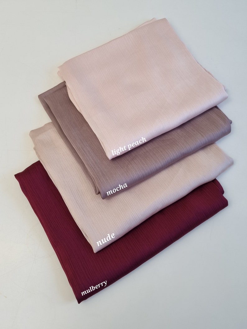 Lush Viscose Silk Scarf: Elegant Wrap, Lightweight Hijab image 3