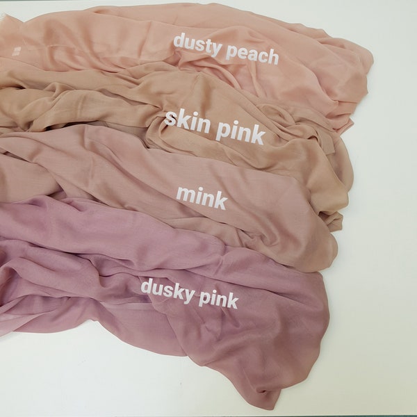 New Plain Soft Cotton Maxi Hijab Scarves 180cmx90cm Headscarf Shawl Wrap Scarf