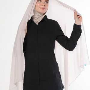 Made in Turkey Premium Quality Instant Hijab Scarf ONE PIECE Chiffon Hijab Shawl Head Wrap Easy