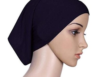 Hijab Under Cap Bonnet, Tube Bonnet, Under Scarf Cap, Bonnet, Under Hijab, Under Scarf Hijab, Premium Stretchy Cotton Material