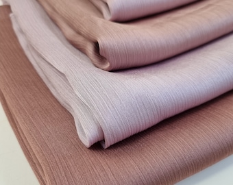 Luxury Premium Soft Lush Silk Scarf Hijab Elegant Plain Wrap Sarong Shawl Cape