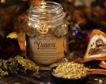 Yarrow Witch's Apothecary Jar
