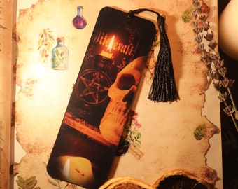 Witchcraft Skull Bookmark