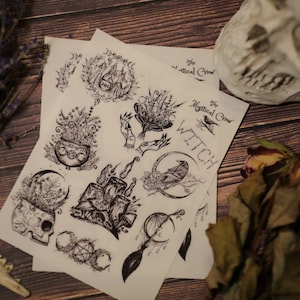 Witch’s Cottage Sticker Set