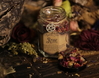 ROSE Witch Jar