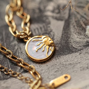Sun Spirit Gold  Necklace
