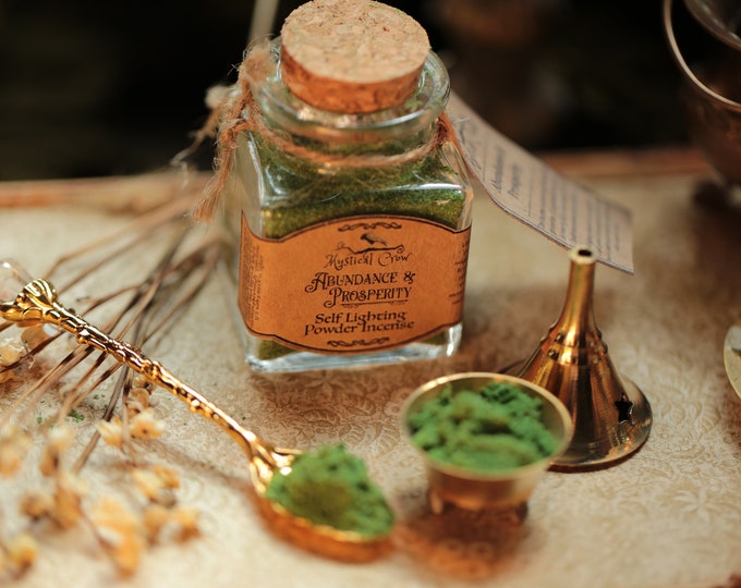 Featured listing image: Abundance & Prosperity powder incense