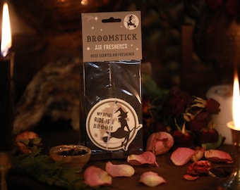 Broomstick Air Freshener ROSE