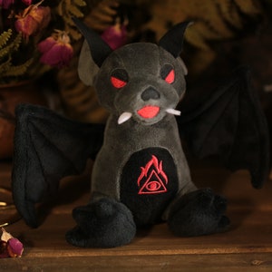 Black Bat Plush