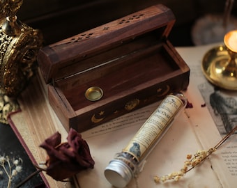 Mini Incense Burner and storage box