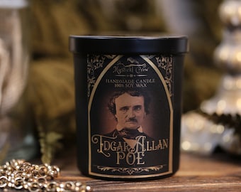 Edgar Allan Poe Dark Academia Candle Collection SOY