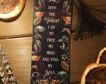 Into the Forest Witchcraft  Bookmark