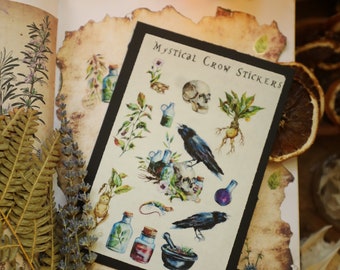 Witch&#39;s Apothecary  Sticker Set