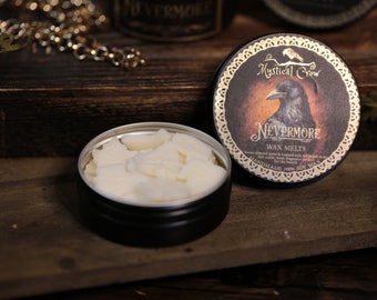 NEVERMORE WAX MELT  Dark Academia Candle Collection
