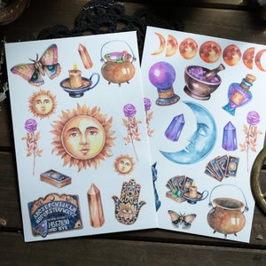 Sun and Moon Magic Sticker Sheets