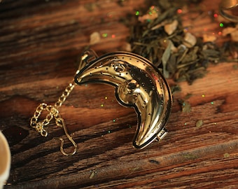 Crescent Moon Tea diffuser  for loose leaf tea