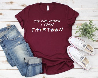 cute birthday shirts for 13 year olds