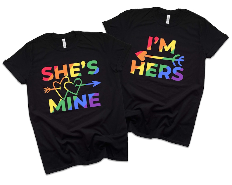 Lesbian Couple Matching Shirt