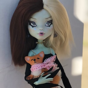 Custom Repaint Monster High Doll Personalized- Portrait of real person/ Make a Character into a doll- Gift for Her