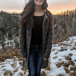 Chilly Days Cardi Pattern | Crochet Cardigan Pattern