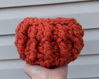 Pumpkin Spice Basket | Crochet Pumpkin Basket Pattern