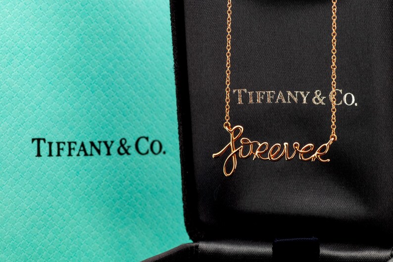 Authentic Tiffany & Co. Paloma Picasso Graffiti forever Pendant