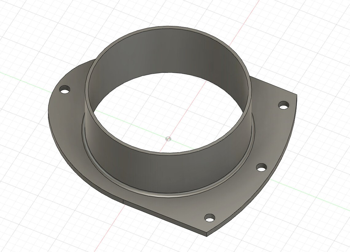 STL Files Dust Collection Blast Gates for 4inch PVC Sewer Pipe and