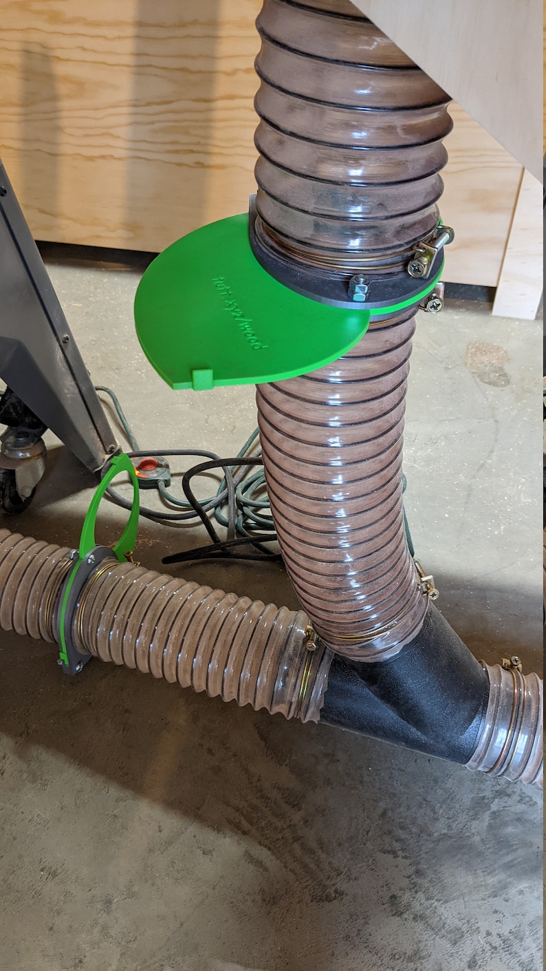 Dust Collection Blast Gates for 4inch PVC Sewer Pipe and Flex Hose