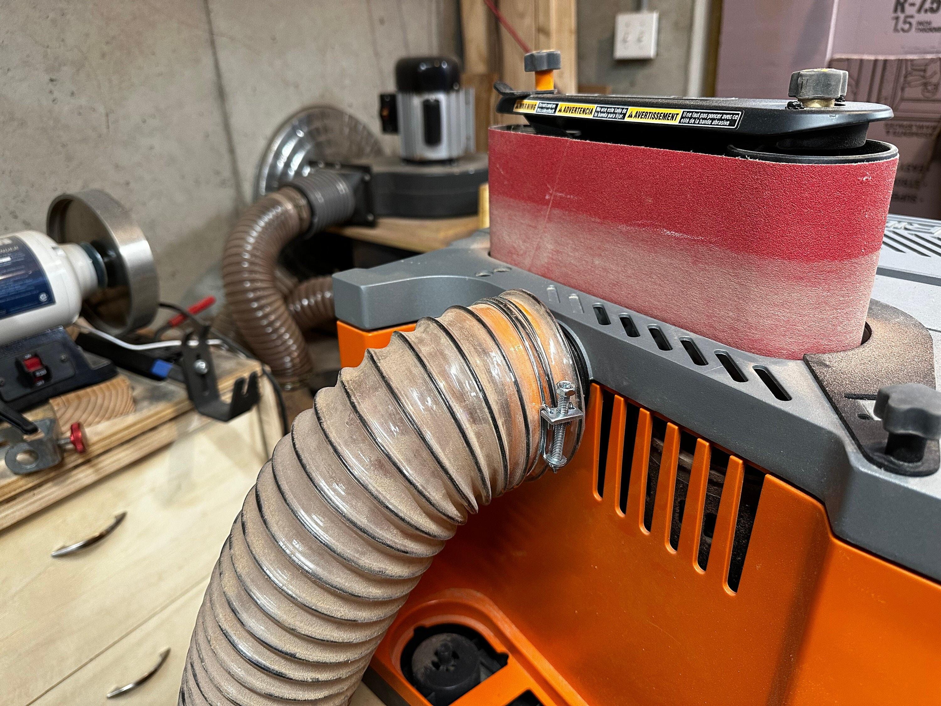 4 Dust Adapter for Ridgid Belt spindle Sander Etsy Canada