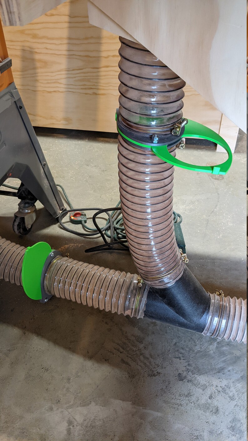 Dust Collection Blast Gates for 4inch PVC Sewer Pipe and Flex Hose