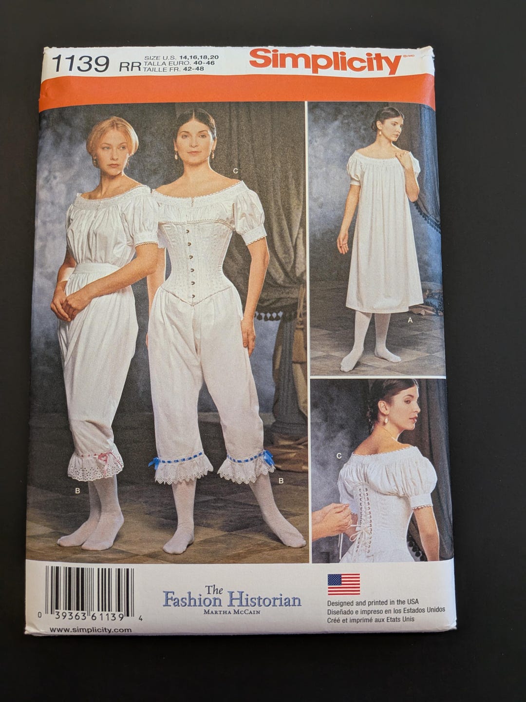 S1139 Simplicity Sewing Pattern - Etsy