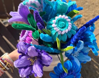 Pipe Cleaner Floral Bouquets