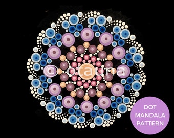 Dream: PDF dot mandala pattern instructions