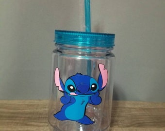 Lilo & Stitch - Stitch 16 oz tumbler with straw