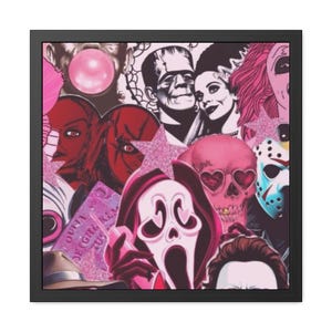 halloween edition framed poster