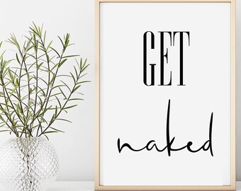 Funny Bathroom Art, Typography, Funny Art Print, Bathroom Wall Art, Bathroom Print, Toilette Humor, Bathroom Humor, Printable Art