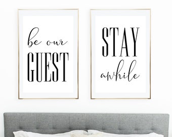 Set of 2 Funny Bathroom Art, Typography, Funny Art Print, Home Decor, Bathroom Print, Toilette Humor, Bathroom Humor, Printable Art