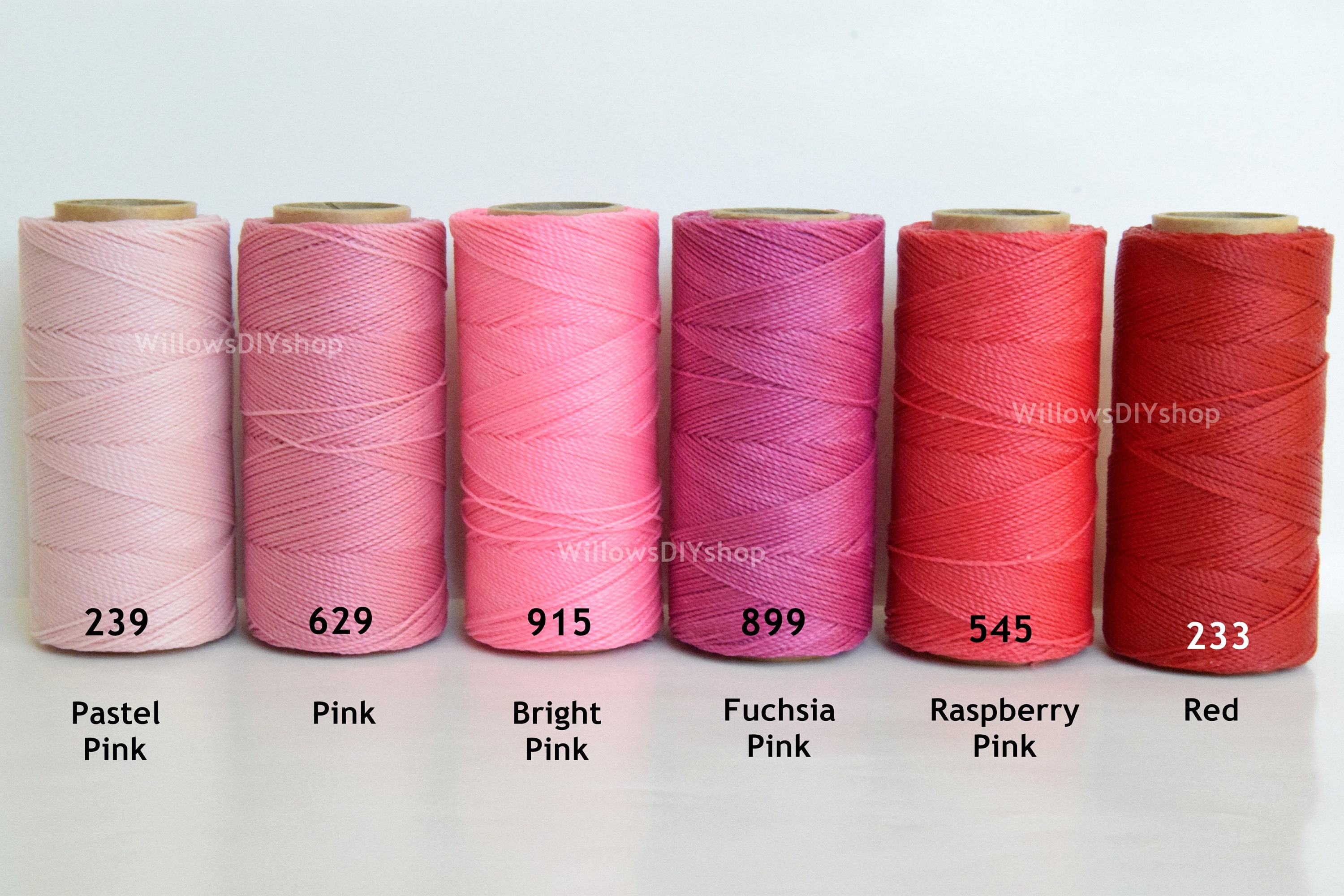 Limbas For Thread 5 Yards - 15 Feet Linhasita 1mm Wax Polyester Craft Cord Thread Macrame ...