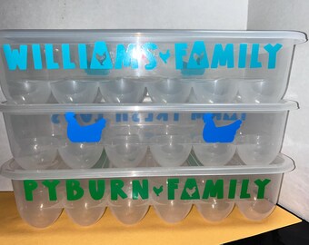 Custom Plastic Egg Cartons