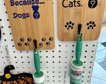 Dog or Cat Lint Roller Holder