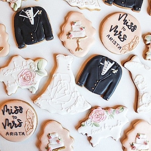 Wedding Bridal Cookies (1 Dozen)