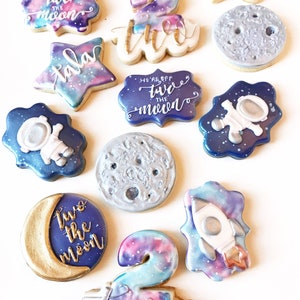 Two the Moon Birthday Cookies (12)