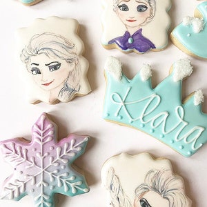 Frozen Inspired Cookies (1 Dozen)