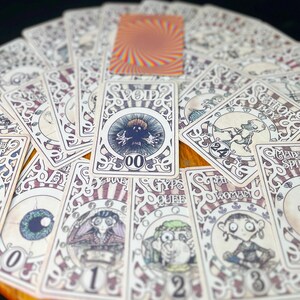 Side Show Cards with Circus back design