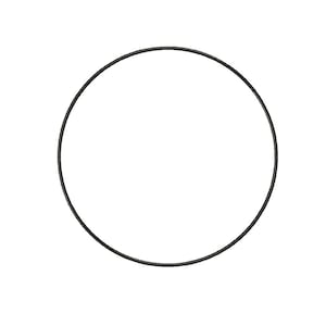 Circle Applique Embroidery Design - 2mm Thickness - 6 Sizes & 11 Formats - Instant Download Files