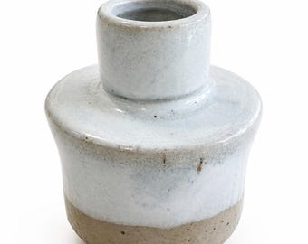 Small pen holder nuka and white glaze
